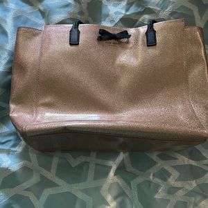 Rose gold Kate spade tote